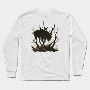 Bloodlust Chronicles: Immortal Bounty Hunts, Gothic Vampire Saga, and Supernatural Adventure in Anime-Manga Art Long Sleeve T-Shirt